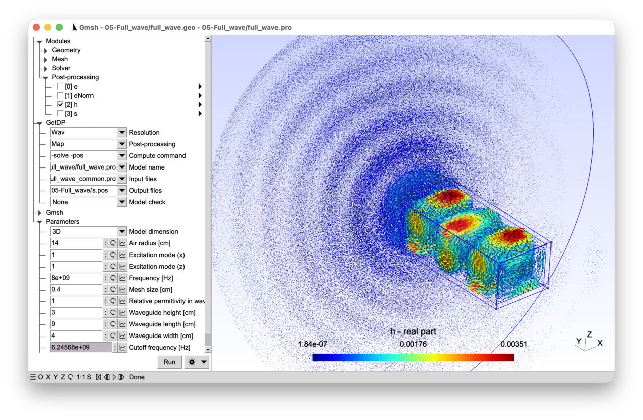Screenshot of tutorial 05-Full_wave